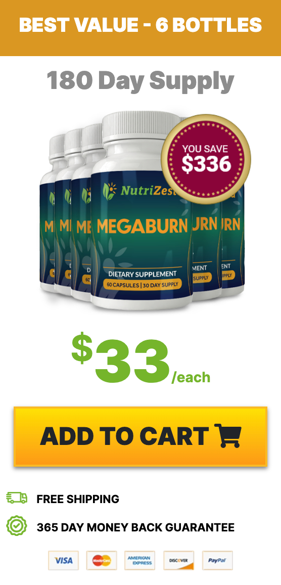 MegaBurn - 6 Bottles